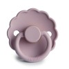 Lila bloem FRIGG latex fopspeen 0-6m - Soft lilac - 49 (Geboortelijst Martha D.S.)