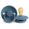 Blauwe rope FRIGG latex fopspeen 0-6m - Ocean view