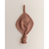 Gebreid speendoekje - Titi comforter terracotta