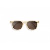 Junior zonnebril - Sun junior fool's gold - Warm brown lenses/silver mirror - 5/10y - #E