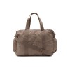 Verzorgingstas - Embossed lily milky coffee