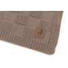 Wiegdeken - Box knit milky coffee