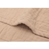 Wiegdeken hydrofiel - Jacquard biscuit