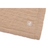 Wiegdeken hydrofiel - Jacquard biscuit