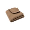 Wiegdeken - Merino wool felted hazel