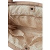 Beige verzorgingstas/shopper - Puffed bag biscuit 
