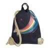 Rug- zwem of turnzak met unicorn - City bag Unicorn Gold