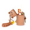 Opberger/portemonnee beer - Coin purse with key ring teddy bear