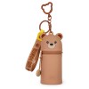 Opberger/portemonnee beer - Coin purse with key ring teddy bear