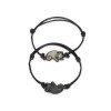 Set van 2 vriendschapsarmbandjes kat - purrrfect match