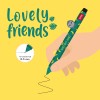 Gel pen aap - Lovely friends wild but kind