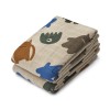 Set van 2 tetradoeken met monsters - Lewis muslin cloth 2 pack monsters blue mix