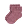 Set van 3 paar roze/mosterdgele sokjes - Newborn socks rosewood  