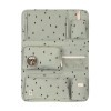 Auto organizer met hondje  - Car wrap to go happy prints light olive (Geboortelijst Lior V.)