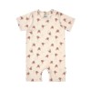 Zomers kruippakje met hondjes - Playsuit dog nature