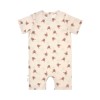 Zomers kruippakje met hondjes - Playsuit dog nature