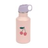 Drinkbus met kersjes - Bottle stainless steel happy fruits cherry 