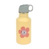 Drinkbus met bloemetje - Bottle stainless steel happy trails flower