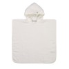 Witte hydrofiele poncho - Muslin poncho milky