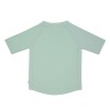 Muntgroene UV shirt met caravan- Short sleeve rashguard caravan mint