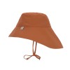 Roestkleurig UV zonnehoedje met klep - Sun protection long neck hat rust