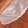 Roestkleurig UV zonnehoedje met klep - Sun protection long neck hat rust