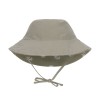 Omkeerbaar UV zonnehoedje met palmboompjes - Bucket hat palms olive