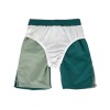Gestreepte zwemshort - Board shorts kids dark sea/green