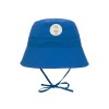 Kobaltblauw UV zonnehoedje - Fishing hat blue