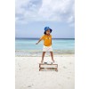 Kobaltblauw UV zonnehoedje - Fishing hat blue