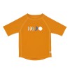 Okergeel UV t-shirt met maantje - Short sleeve rashguard moon gold