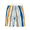 Gestreepte zwemshort - Board shorts blue/nature