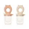 Set van 2 smaaktutters - Miranda food feeder 2-pack tuscany rose/apple blossom