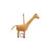Gebreide muziekmobiel giraf - Angela music mobile giraffe mustard