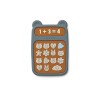 Silicone rekenmachine bijtspeeltje - Niels calculator blue wave multi mix