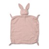 Oud roze knuffeldoekje konijn - Agnete cuddle cloth rabbit rose