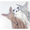 Oud roze knuffeldoekje konijn - Agnete cuddle cloth rabbit rose