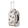 Reiskoffer met luipaarden op wieltjes - Jeremy suitcase leopard/sandy