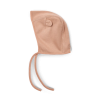 Bruinroze babymutsje - Silja bonnet pale tuscany