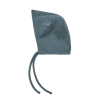 Blauwgrijs babymutsje - Silja bonnet whale blue