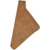 Bruine XL badcape met kattensnoetje en oortjes - Augusta hooded towel cat/almond
