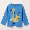 Blauwe t-shirt met saxofoon/eend - Long sleeve t-shirt duck session cobalt blue