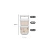 Set van 3 snackdoosjes - Snackbox stack 3-delig little farm 