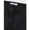 Zwarte jeansbroek - Nkmsilas dnmtio dark grey denim noos