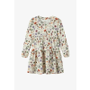 Kleedje met herfstprint - Nmflisa peyote melange 