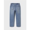Blauwe jeansbroek - Nkfrella dnmtaya 2630 ancle pant medium blue denim noos
