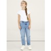 Blauwe jeansbroek - Nkfrella dnmtaya 2630 ancle pant medium blue denim noos