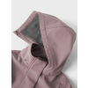 Lilapaarse softshell jas - Nkfalfa08 elderberry