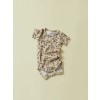 Body korte mouwen palmtree - Nhayo oatmeal  - maat 68- OPGELET: de ouders hebben dit reeds in het bezit (Geboortelijst Aster Roger V. W.)