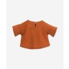 Terracottakleurige sweatshirt - Jersey sweater anise
